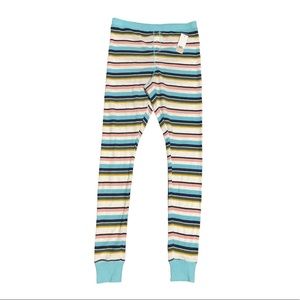 Bp. Multi color striped thermal pj leggings M